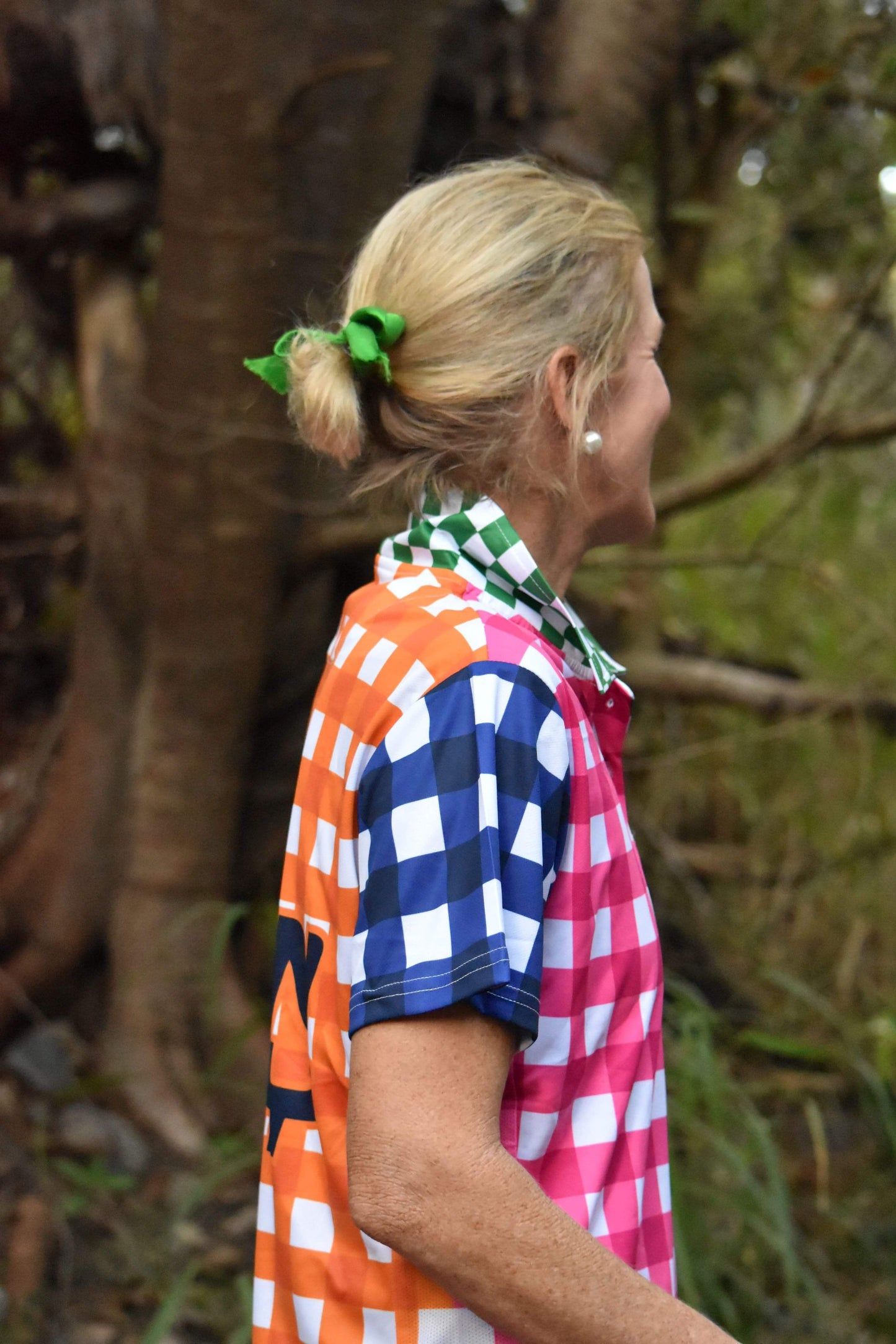 Gingham Polo Shirt
