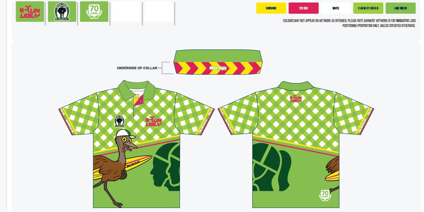 Pre Order ONLY- Emu Park S.L.S.C - Polo- ends 24th November