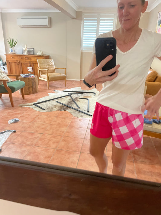 Pink - RU Footy Shorts