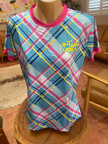 Tee - Electric Tartan
