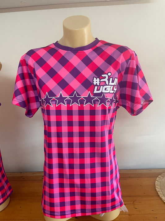 Pink & Purple Stars Tee - Shirt