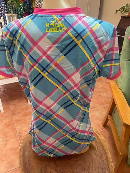 Tee - Electric Tartan