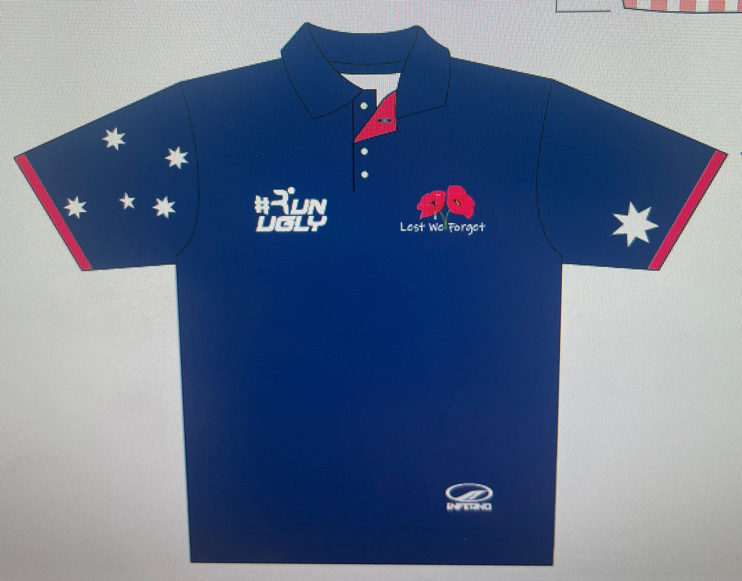 Pre Order ONLY- Anzac Day Polo- ends 15th December