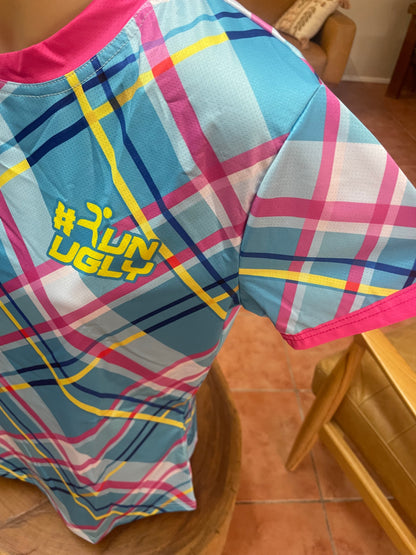 Tee - Electric Tartan