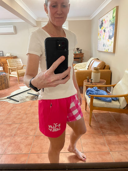 Pink - RU Footy Shorts