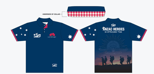 Pre Order ONLY- Anzac Day Polo- ends 15th December
